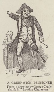 Greenwich Emeklisi by George Cruikshank